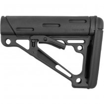 Hogue AR-15 OverMolded Collapsible Buttstock Mil-Spec - Black