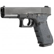 Hogue Glock 17 / 17 MOS / 22 / 31 / 34 / 34 MOS / 35 / 35 MOS Gen 4 Wrapter Adhesive Grip  Heavy Grit - Black