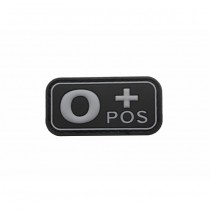 Pitchfork Blood Type O POS Patch - Swat