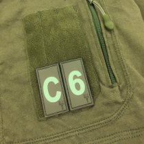 Pitchfork Number 3 Patch - Olive