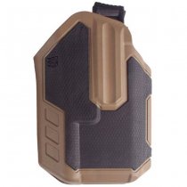 BLACKHAWK Omnivore Multifit Light Bearing Holster Surefire X300 LH - Coyote Tan / Black