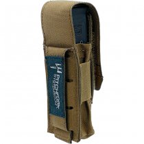 Pitchfork Closed Single Pistol Magazine Pouch - Coyote