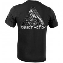 Direct Action T-Shirt Logo D.A. 3 - Black 3XL