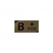 Pitchfork B POS Blood Type IR Patch - Woodland 90