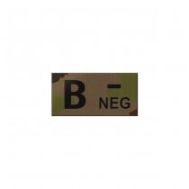 Pitchfork B NEG Blood Type IR Patch - Woodland 90