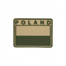 Helikon-Tex Polish Subdued Flag Patch - Khaki