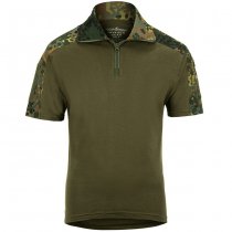 Invader Gear Combat Shirt Short Sleeve - Flecktarn - S