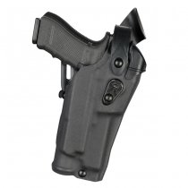 Safariland 6360RDS ALS/SLS Mid-Ride Holster STX Cordura Sig Sauer P320 RedDot & TacLight - Black - Links