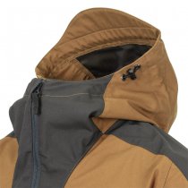 Helikon-Tex Woodsman Anorak Jacket - Black / Taiga Green - XS