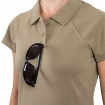 Helikon-Tex Women's UTL Polo Shirt TopCool Lite - Khaki - XS