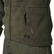 Helikon-Tex Polish Infantry Fleece Jacket - Black / PL Woodland - S