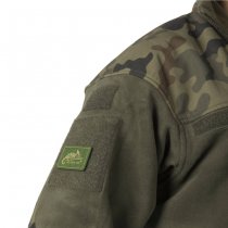 Helikon-Tex Polish Infantry Fleece Jacket - Olive Green / PL Woodland - M