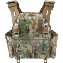 Warrior Laser Cut LPC Low Profile Carrier Solid Sides V1 - Multicam M