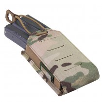 Warrior Laser Cut Single Bungee 5.56 Magazine Pouch - Multicam