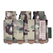 Warrior Laser Cut Triple 40mm Flash Bang Pouch - Multicam