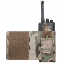 Warrior Laser Cut Wing Velcro Adustable Radio Pouch - Links