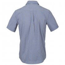 Helikon-Tex Covert Concealed Carry Short Sleeve Shirt - Royal Blue Checkered - XS