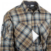 Helikon-Tex MBDU Flannel Shirt - Slate Blue Checkered - XS