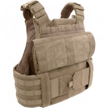 Warrior QRC Quad Release Plate Carrier - Coyote