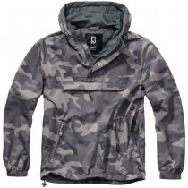 Brandit Summer Windbreaker - Grey Camo - 3XL