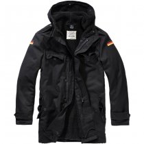 Brandit BW Parka Flag - Black - XL