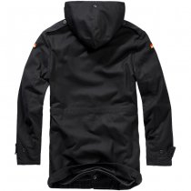 Brandit BW Parka Flag - Black - 4XL