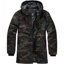 Brandit Grid-Camo Parka - Woodland - M