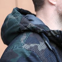 Brandit Grid-Camo Parka - Woodland - XL