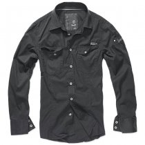 Brandit Shirt Slim - Black - XL