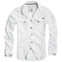 Brandit Shirt Slim - White - M