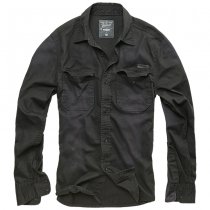 Brandit Denimshirt Hardee - Black - 5XL