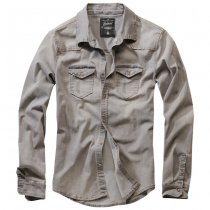 Brandit Riley Denimshirt - Grey Denim - M