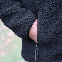 Brandit Teddyfleece Jacket - Black - 2XL