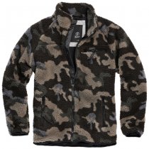 Brandit Teddyfleece Jacket - Dark Camo - 3XL