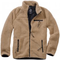 Brandit Teddyfleece Jacket - Camel - M