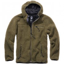 Brandit Teddyfleece Worker Jacket - Olive