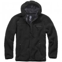 Brandit Teddyfleece Worker Jacket - Black - 5XL