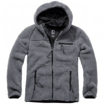 Brandit Teddyfleece Worker Jacket - Anthracite - 5XL