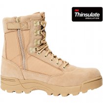 Brandit Zipper Tactical Boots - Camel - 47