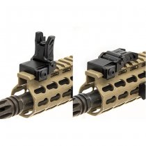 Leapers Low Profile Flip-Up Front Sight - Black