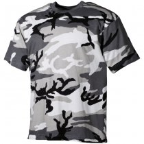 MFH US T-Shirt - Urban Camo - 5XL