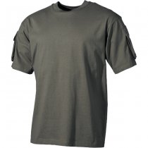 MFH Tactical T-Shirt Sleeve Pockets - Olive - 2XL