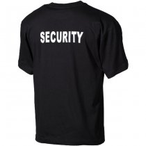 MFH Security Print T-Shirt - Black - 4XL