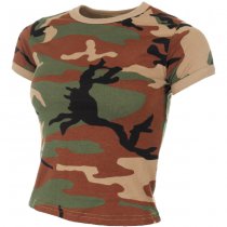 MFH US T-Shirt Women - Woodland