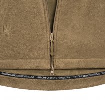 Pitchfork FAHRIUS Heavy Fleece Jacket - Coyote - XL