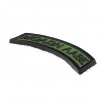 JTG Molon Labe Tab Rubber Patch - Forest