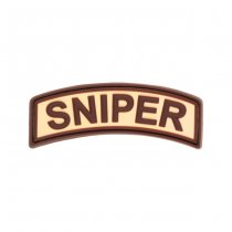 JTG Sniper Tab Rubber Patch - Desert