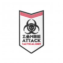 JTG Zombie Attack Rubber Patch - White