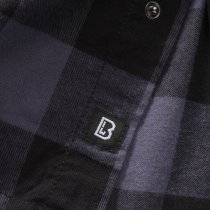 Brandit Checkshirt Sleeveless - Black / Grey - 2XL