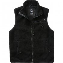 Brandit Teddyfleece Vest Men - Black - XL